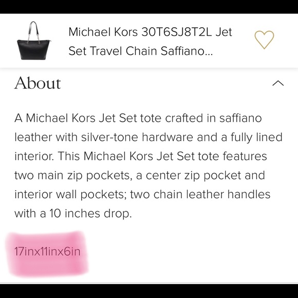 Michael Kors zippered tote 👜 - Picture 10 of 10